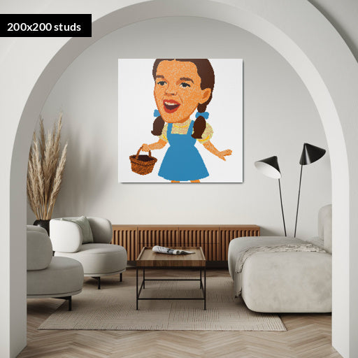 200*200studs, 160*160cm, 63*63inch
