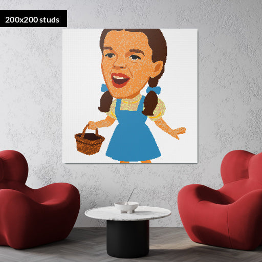 200*200studs, 160*160cm, 63*63inch
