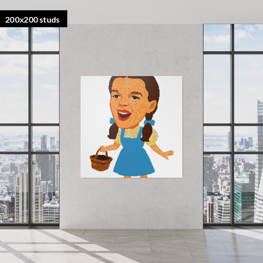 200*200studs, 160*160cm, 63*63inch