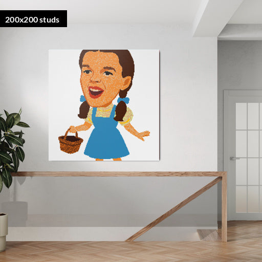 200*200studs, 160*160cm, 63*63inch