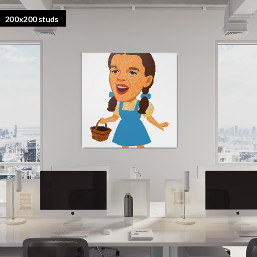 200*200studs, 160*160cm, 63*63inch