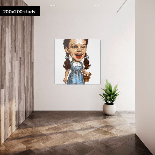 200*200studs, 160*160cm, 63*63inch