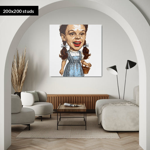 200*200studs, 160*160cm, 63*63inch