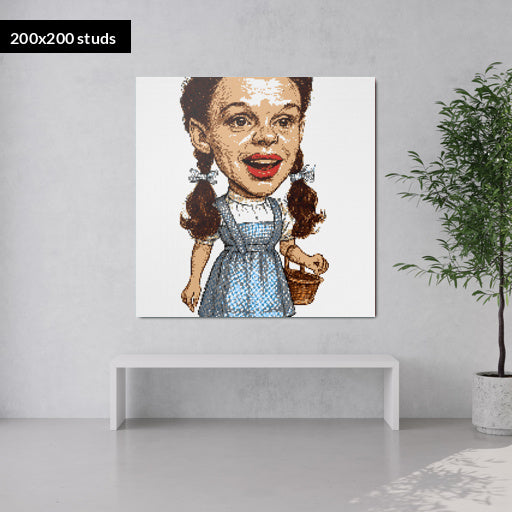 200*200studs, 160*160cm, 63*63inch