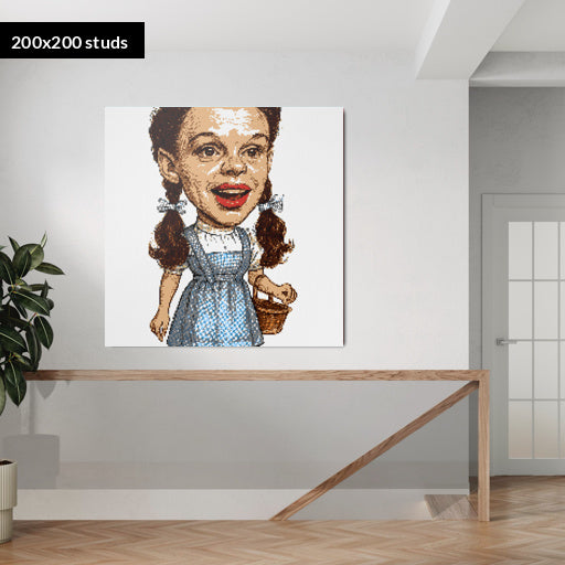 200*200studs, 160*160cm, 63*63inch