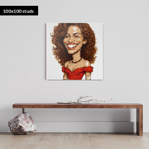 100*100studs, 80*80cm, 31,5*31,5inch