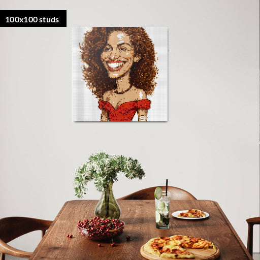 100*100studs, 80*80cm, 31,5*31,5inch