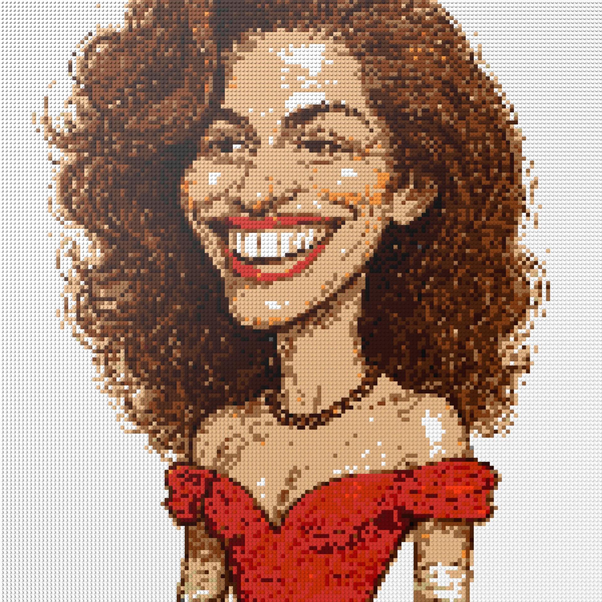 150*150studs, 120*120cm, 47,25*47,25inch