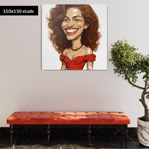 150*150studs, 120*120cm, 47,25*47,25inch