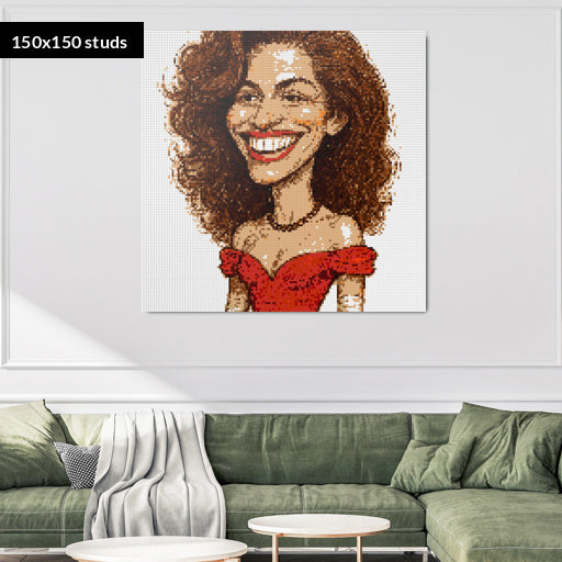 150*150studs, 120*120cm, 47,25*47,25inch