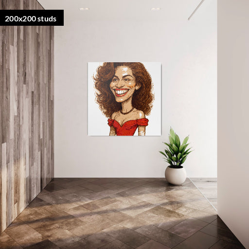 200*200studs, 160*160cm, 63*63inch