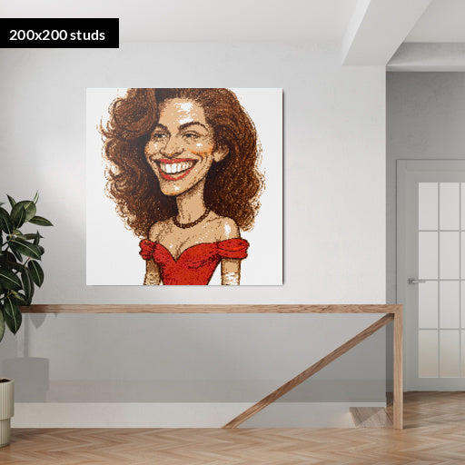 200*200studs, 160*160cm, 63*63inch