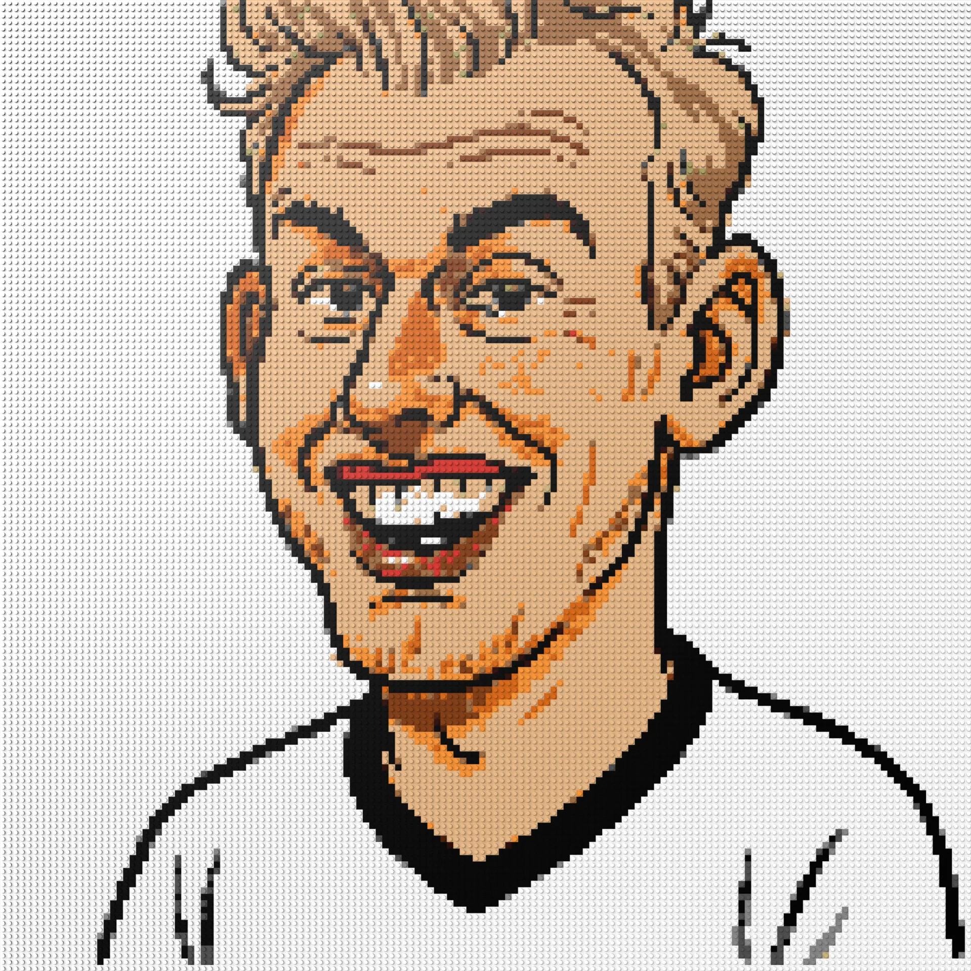 150*150studs, 120*120cm, 47,25*47,25inch