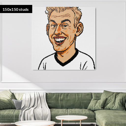 150*150studs, 120*120cm, 47,25*47,25inch