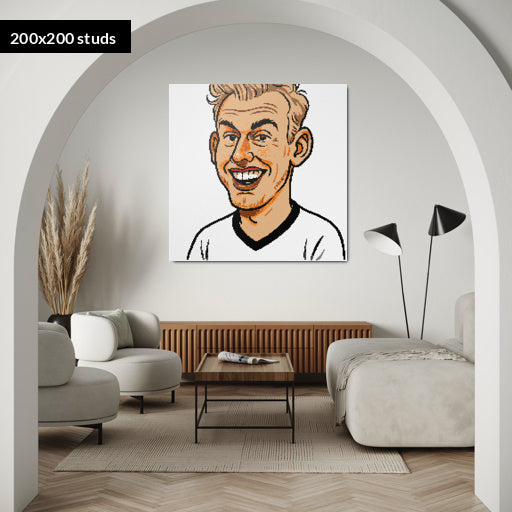 200*200studs, 160*160cm, 63*63inch