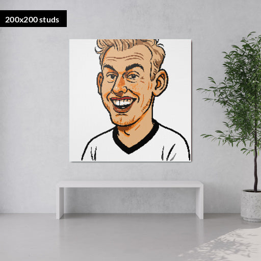 200*200studs, 160*160cm, 63*63inch