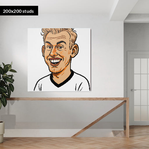 200*200studs, 160*160cm, 63*63inch