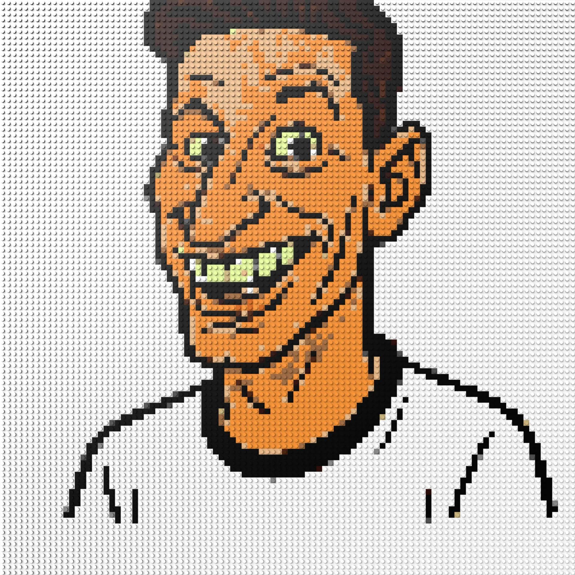 100*100studs, 80*80cm, 31,5*31,5inch