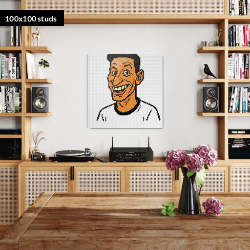 100*100studs, 80*80cm, 31,5*31,5inch