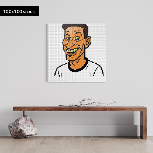 100*100studs, 80*80cm, 31,5*31,5inch