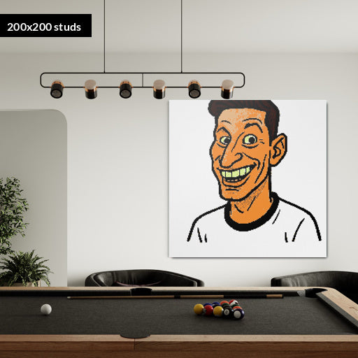 200*200studs, 160*160cm, 63*63inch