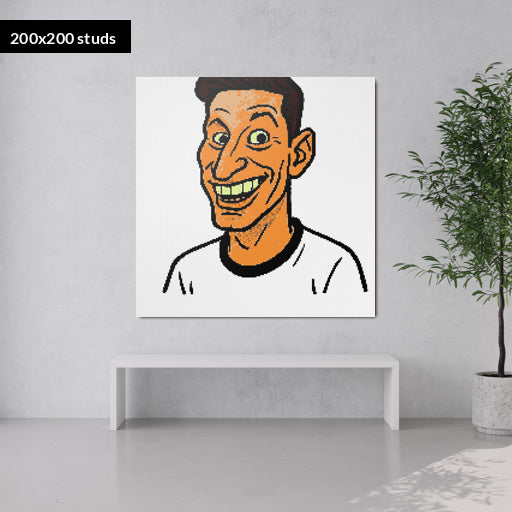 200*200studs, 160*160cm, 63*63inch