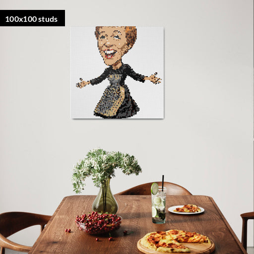 100*100studs, 80*80cm, 31,5*31,5inch