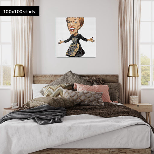 100*100studs, 80*80cm, 31,5*31,5inch