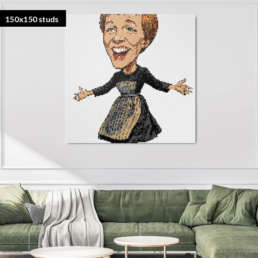 150*150studs, 120*120cm, 47,25*47,25inch