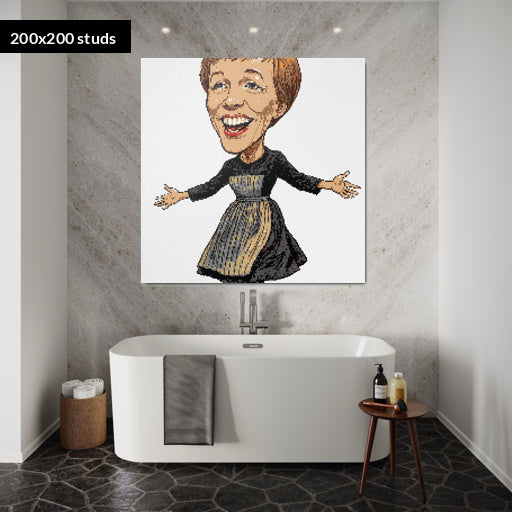 200*200studs, 160*160cm, 63*63inch