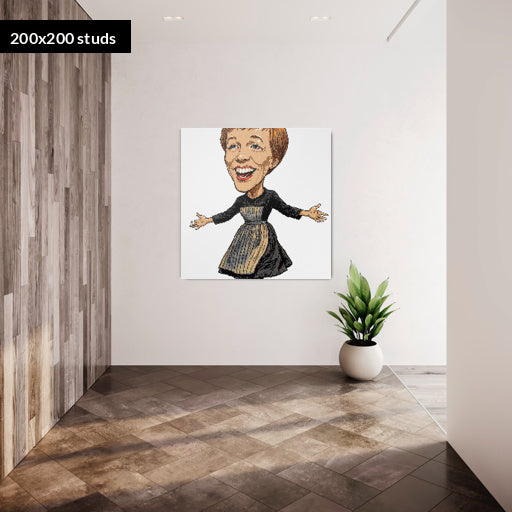 200*200studs, 160*160cm, 63*63inch