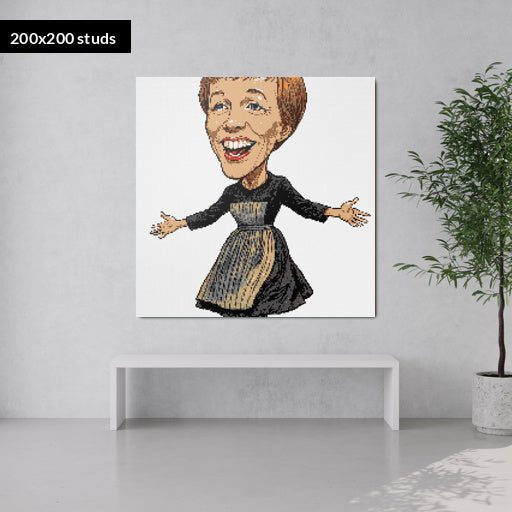 200*200studs, 160*160cm, 63*63inch