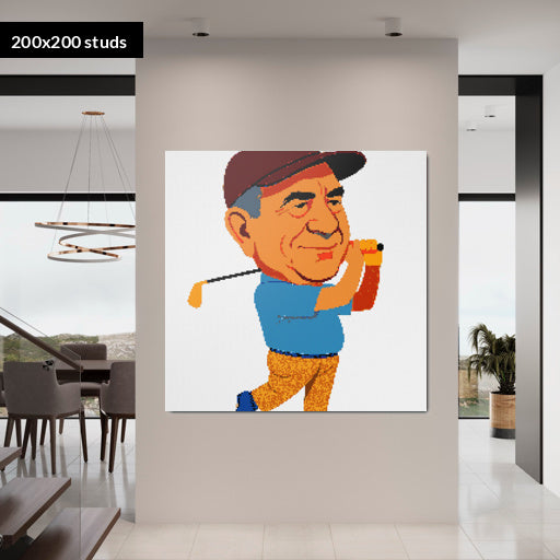 200*200studs, 160*160cm, 63*63inch