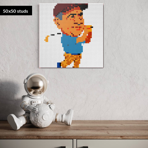 50*50studs, 40*40cm, 15,75*15,75inch
