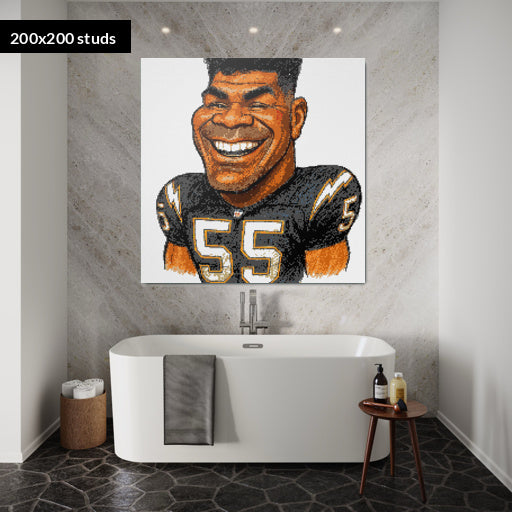 200*200studs, 160*160cm, 63*63inch