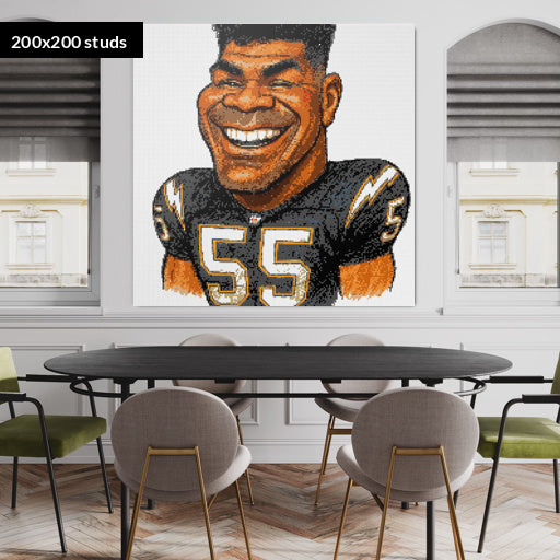 200*200studs, 160*160cm, 63*63inch