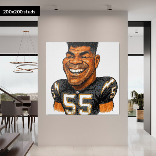 200*200studs, 160*160cm, 63*63inch