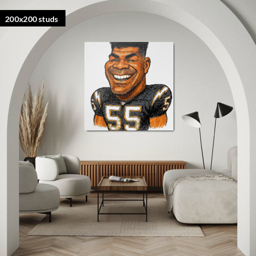 200*200studs, 160*160cm, 63*63inch