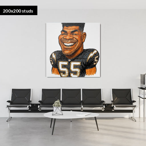 200*200studs, 160*160cm, 63*63inch