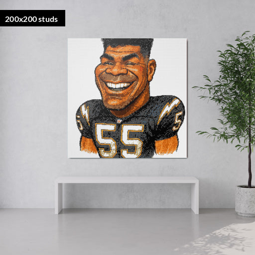 200*200studs, 160*160cm, 63*63inch