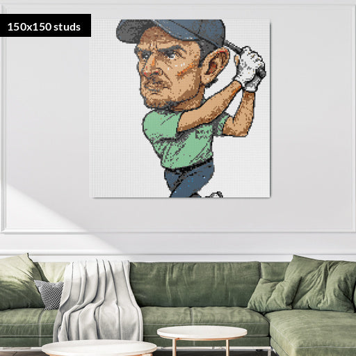 150*150studs, 120*120cm, 47,25*47,25inch