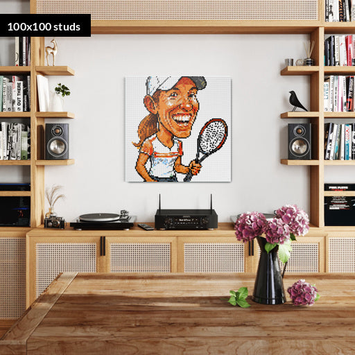 100*100studs, 80*80cm, 31,5*31,5inch