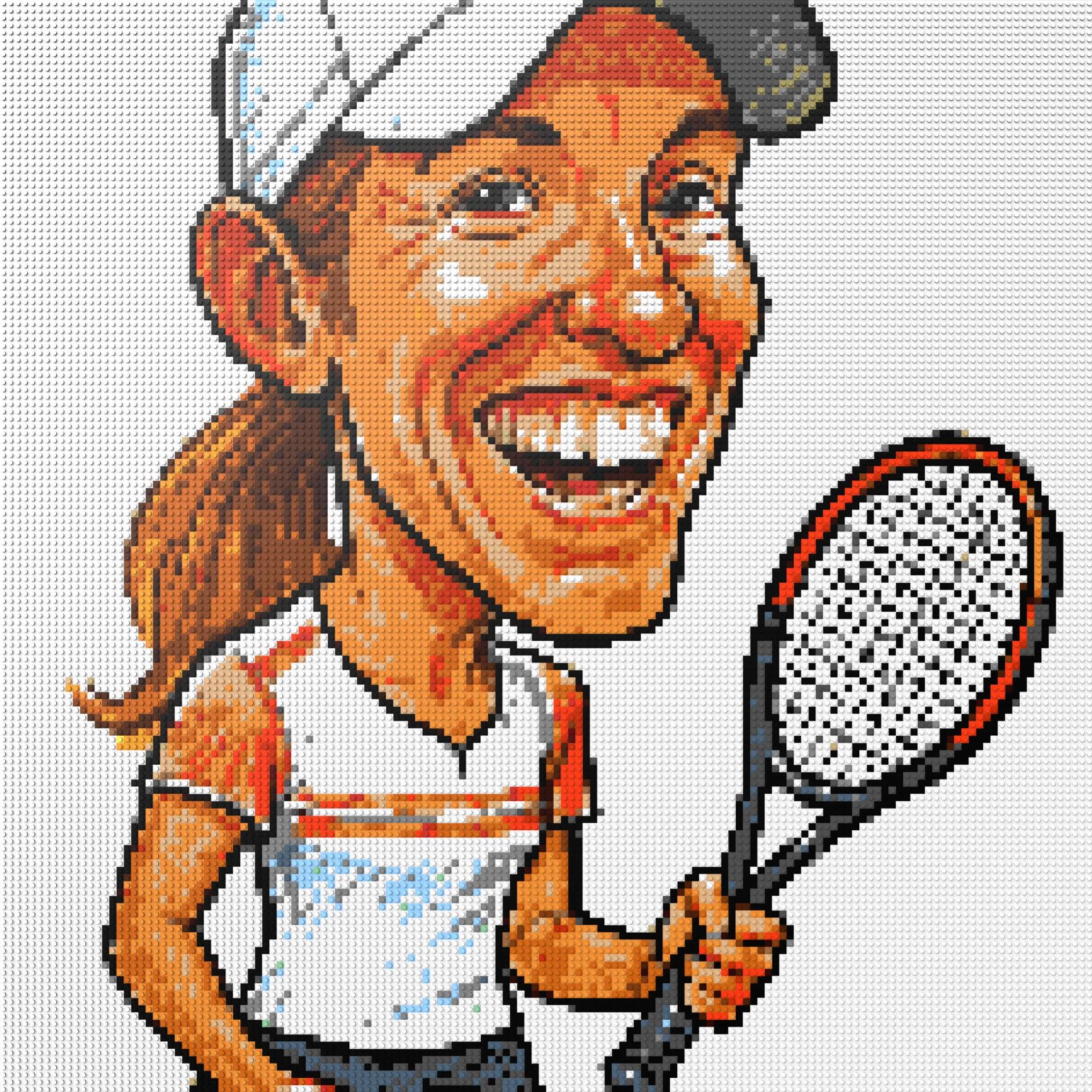 150*150studs, 120*120cm, 47,25*47,25inch