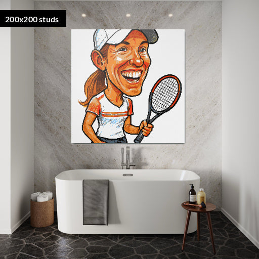 200*200studs, 160*160cm, 63*63inch