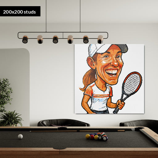 200*200studs, 160*160cm, 63*63inch