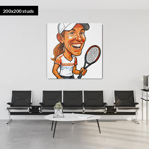 200*200studs, 160*160cm, 63*63inch