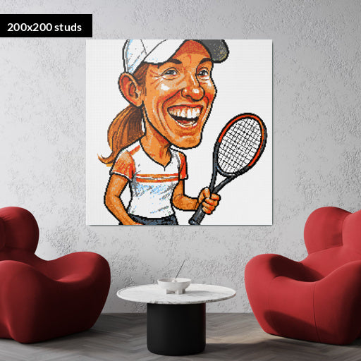 200*200studs, 160*160cm, 63*63inch