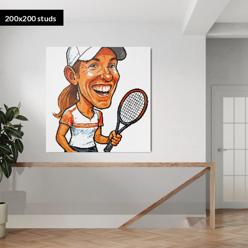 200*200studs, 160*160cm, 63*63inch