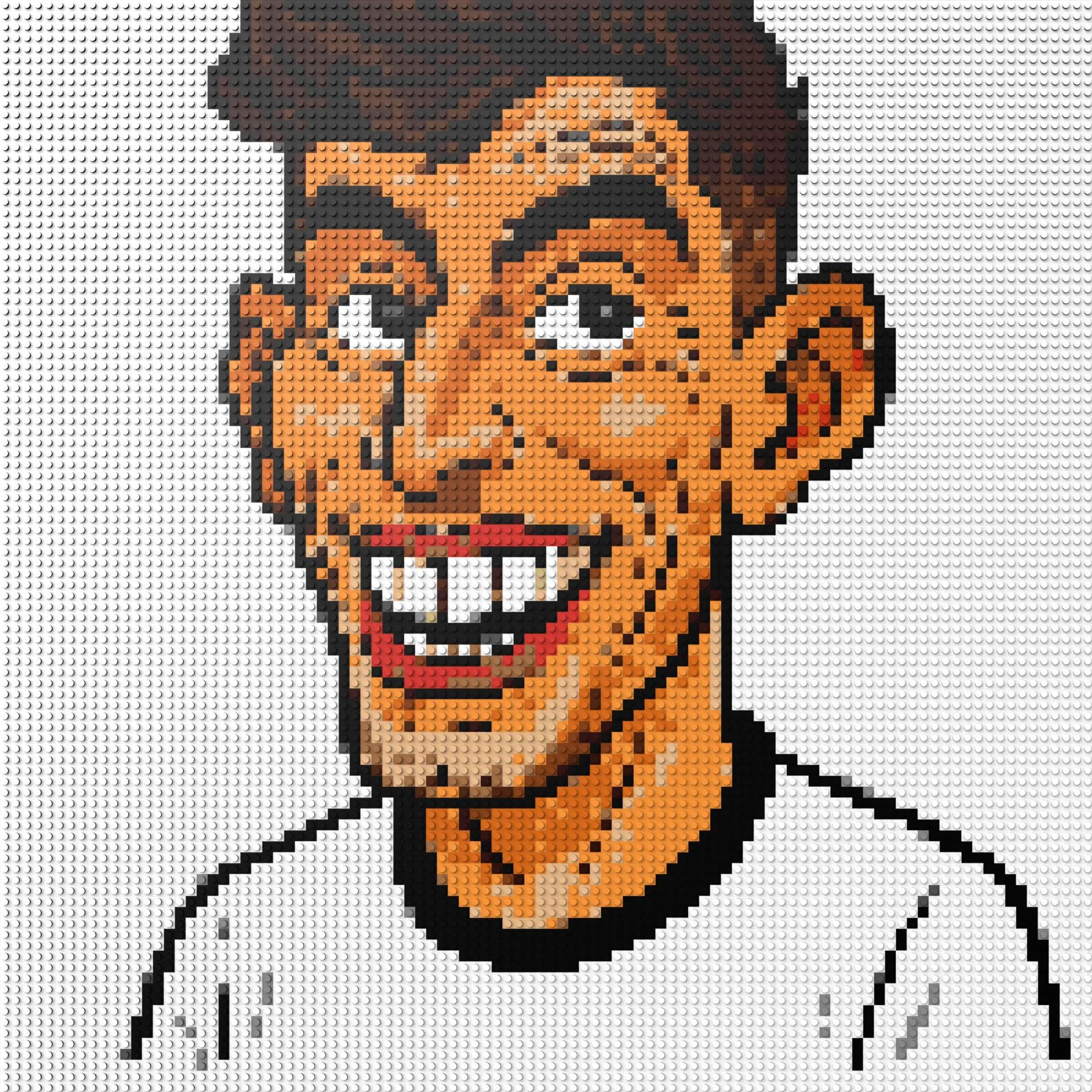 100*100studs, 80*80cm, 31,5*31,5inch