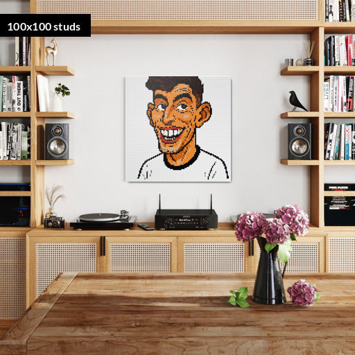 100*100studs, 80*80cm, 31,5*31,5inch